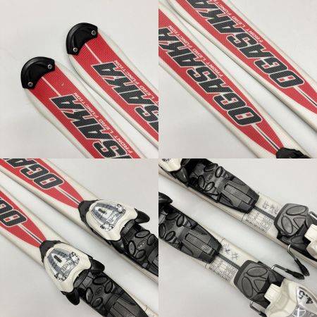  OGASAKA オガサカ junior J2 スキー Jrスキー スキー板 110cm レッド 現状渡し
