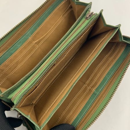  Dakota ダコタ アニマーレ ラウンドファスナー 長財布 カーキ 現状渡し