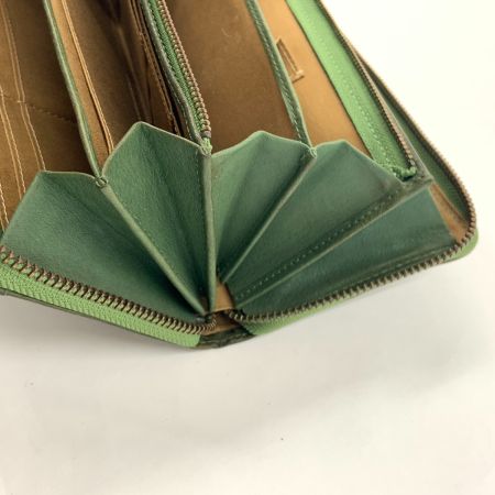  Dakota ダコタ アニマーレ ラウンドファスナー 長財布 カーキ 現状渡し