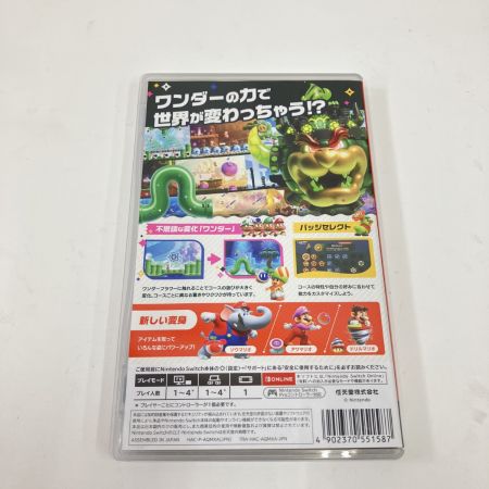  Nintendo ニンテンドウ Switchゲームソフト スーパーマリオブラザーズ ワンダー