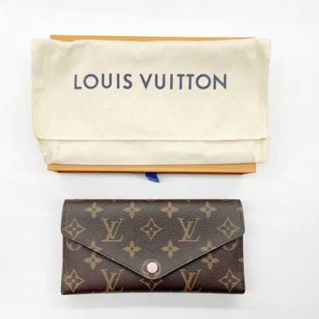  LOUIS VUITTON ルイヴィトン モノグラム ポルトフォイユ ジョセフィーヌ 三つ折り長財布 M41739 ブラウン
