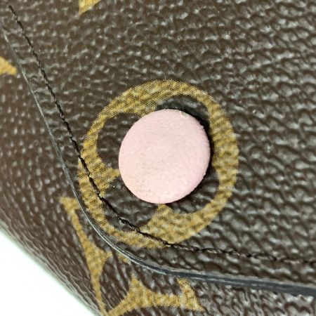  LOUIS VUITTON ルイヴィトン モノグラム ポルトフォイユ ジョセフィーヌ 三つ折り長財布 M41739 ブラウン