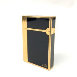 〇〇 S.T.Dupont エステーデュポン ギャッツビー ローラ ガスライター ブラック Dランク