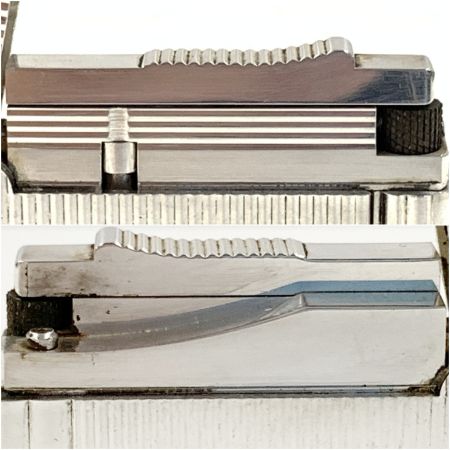  S.T.Dupont エステーデュポン ギャッツビー ローラー式 ストライプ 柄 18137 シルバー 現状渡し 