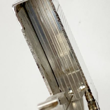  S.T.Dupont エステーデュポン ギャッツビー ローラー式 ストライプ 柄 18137 シルバー 現状渡し 