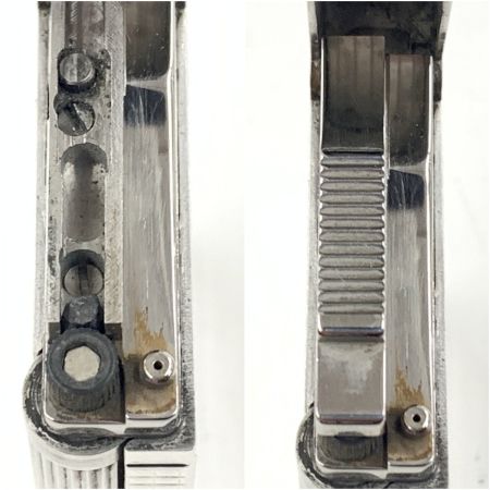  S.T.Dupont エステーデュポン ライン2 ダイヤモンドヘッドカット ガスライター  16184 シルバー 現状渡し 