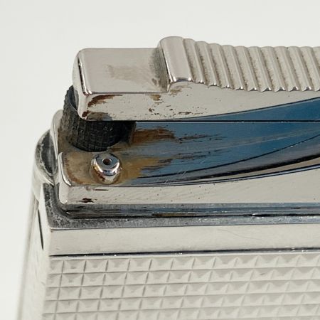  S.T.Dupont エステーデュポン ライン2 ダイヤモンドヘッドカット ガスライター  16184 シルバー 現状渡し 