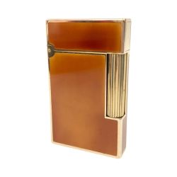 〇〇 S.T.Dupont エステーデュポン ギャッツビー ローラー ガス ライター 漆 ブラウン ジャンク品 現状渡し Dランク