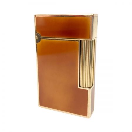  S.T.Dupont エステーデュポン ギャッツビー ローラー ガス ライター 漆 ブラウン ジャンク品 現状渡し