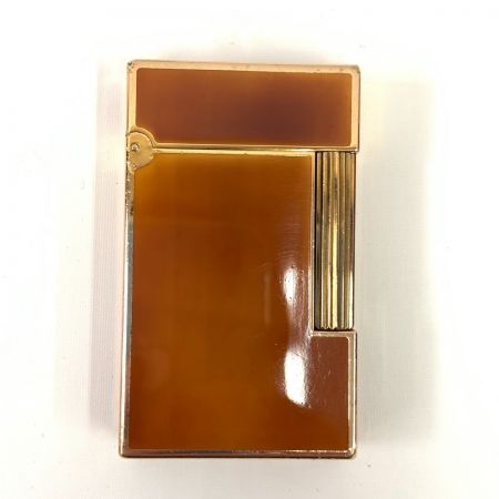  S.T.Dupont エステーデュポン ギャッツビー ローラー ガス ライター 漆 ブラウン ジャンク品 現状渡し