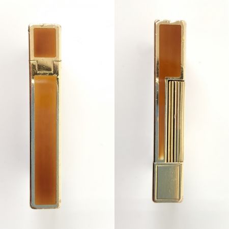  S.T.Dupont エステーデュポン ギャッツビー ローラー ガス ライター 漆 ブラウン ジャンク品 現状渡し