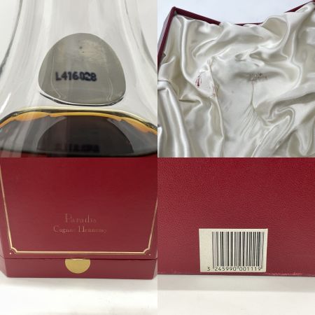  Hennessy ヘネシー Paradis Hennessy 旧ボトル 700ml 40度 未開栓
