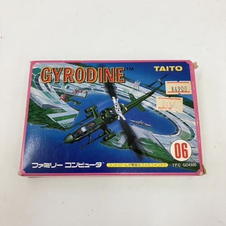  Nintendo ニンテンドウ ファミコンソフト GYRODINE 現状渡し