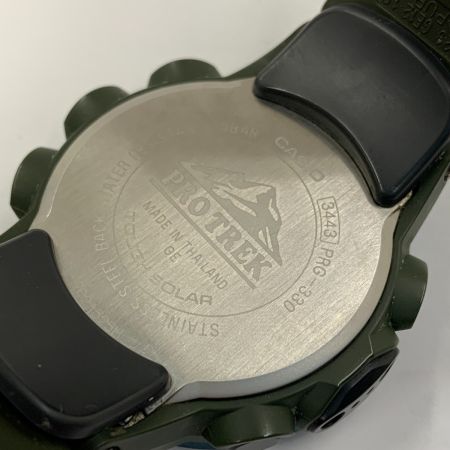  CASIO カシオ プロトレック タフソーラー 腕時計 PRG-330 ブルー