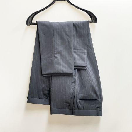  D'URBAN ダーバン メンズ 2パンツスーツ ストライプ サイズ94AB4 ネイビー