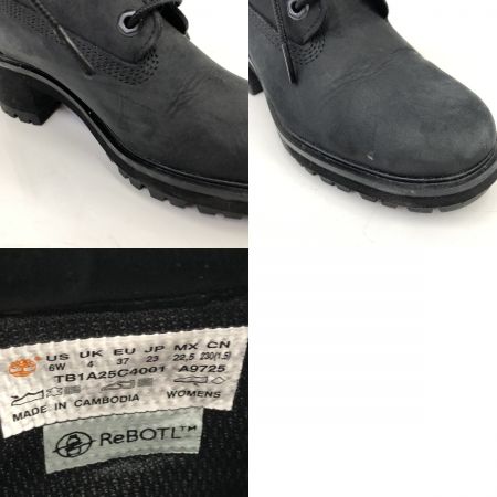  Timberland ティンバーランド レディース ブーツ Kinsley 6-Inch Waterproof Boot サイズ23cm TB1A25C4001 ブラック