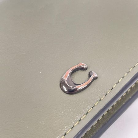 COACH コーチ カードケース コインケース ミニ財布 C4818 オリーブ
