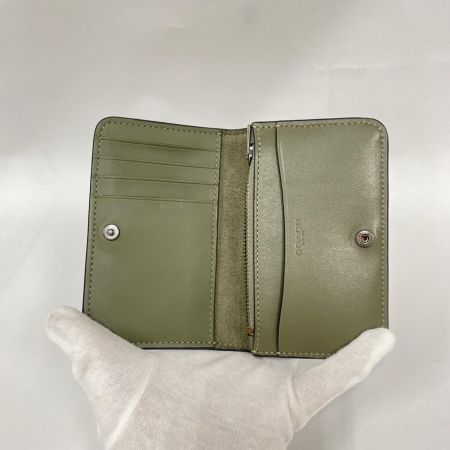 COACH コーチ カードケース コインケース ミニ財布 C4818 オリーブ