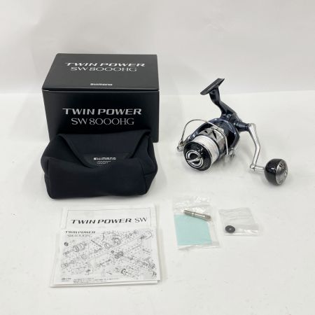  SHIMANO シマノ TWINPOWER 21ツインパワー SW 8000HG スピニングリール 04228