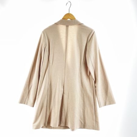  PINORE ピノーレ レディース ジャケット 1つボタン サイズ40 ベージュ