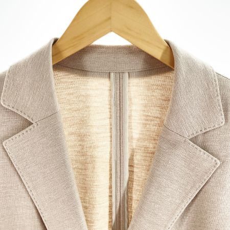  PINORE ピノーレ レディース ジャケット 1つボタン サイズ40 ベージュ