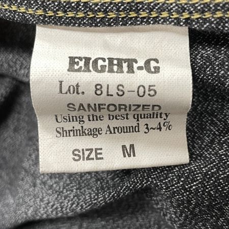  EIGHT-G エイトジー メンズ シャツ サイズM 8LS-05 グレー