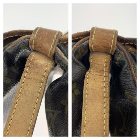  LOUIS VUITTON ルイヴィトン モノグラム ソミュール ショルダーバッグ  M42256 ブラウン