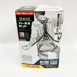〇〇 TAJIMA タジマ フルハーネス安全帯 ハーネスGS蛇腹ダブルL2セット Lサイズ A1GSLJR-WL2WH Nランク