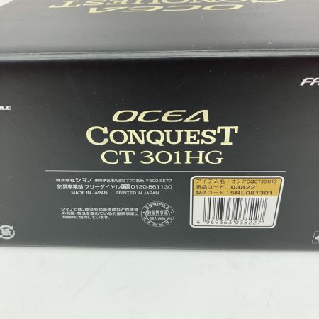  SHIMANO シマノ OCEA CONQUEST CT 18 オシアコンクエストCT リール CT301HG