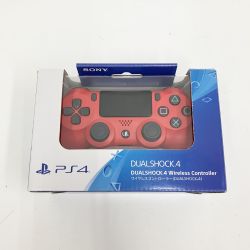〇〇 SONY ソニー PS4 ワイヤレスコントローラー DUALSHOCK 4 マグマレッド CUH-ZCT2J11 Aランク