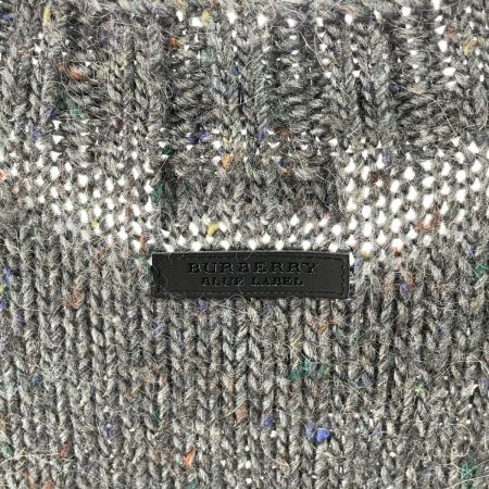  BURBERRY BLUE LABEL バーバリーブルーレーベル レディース ニットワンピース サイズ38 グレー