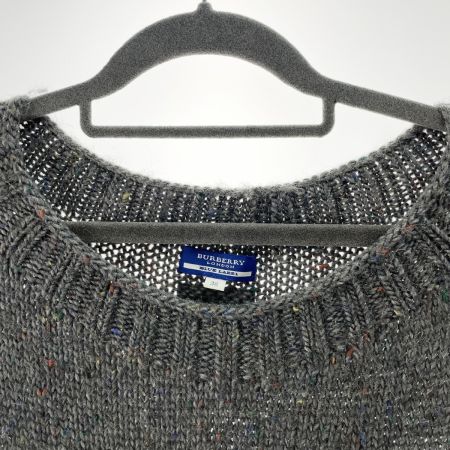  BURBERRY BLUE LABEL バーバリーブルーレーベル レディース ニットワンピース サイズ38 グレー