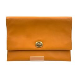 〇〇 COACH コーチ ターンロック セカンドバッグ セカンドバッグ C9660G オレンジ Bランク