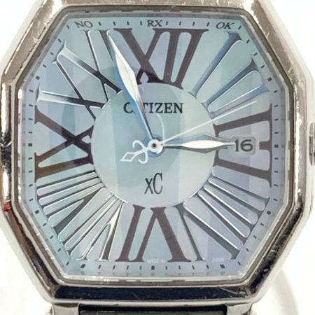  CITIZEN シチズン xC クロスシー 電波ソーラー 腕時計  H010-T014135 シルバー