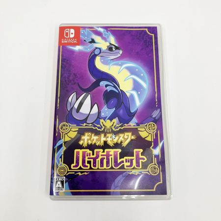  Nintendo ニンテンドウ ポケットモンスター バイオレット SWITH ゲームソフト