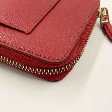 COACH コーチ アコーディオン ラウンドファスナー 長財布　 F54007 レッド
