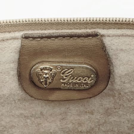  GUCCI グッチ オールドグッチ GGプラス ポーチ 14.904.0597 ベージュ