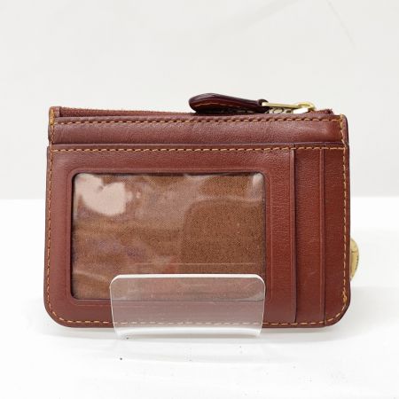  COACH コーチ パスケース ミニ スキニー ID ケース・シグネチャー キャンバス CI185 ブラウン