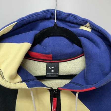  NIKE ナイキ メンズ パーカー カイリー AOP フルジップフーディ SIZE L bv9286-657