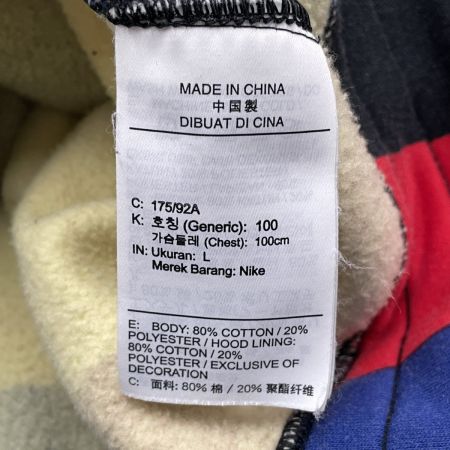  NIKE ナイキ メンズ パーカー カイリー AOP フルジップフーディ SIZE L bv9286-657