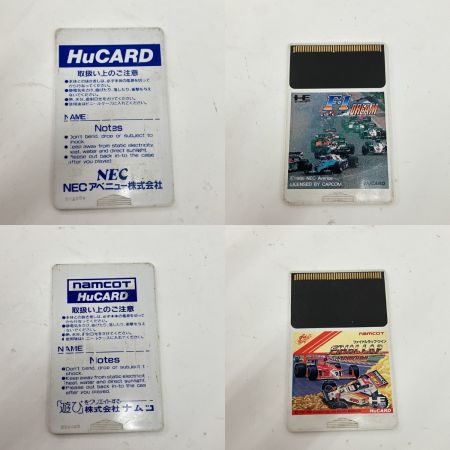   PCエンジン ソフト×10本 取説×9冊 ジャンク品 現状渡し