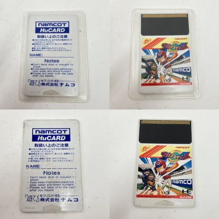   PCエンジン ソフト×10本 取説×9冊 ジャンク品 現状渡し