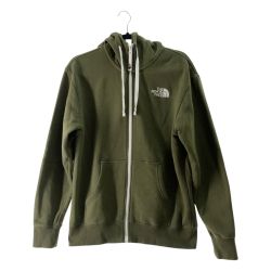 〇〇 THE NORTH FACE ザノースフェイス メンズ ジップパーカー リアビューフルジップフーディ サイズM NT11930 カーキ Bランク