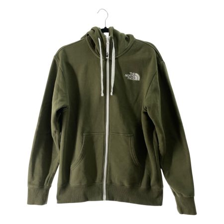  THE NORTH FACE ザノースフェイス メンズ ジップパーカー リアビューフルジップフーディ サイズM NT11930 カーキ