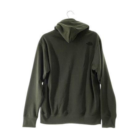  THE NORTH FACE ザノースフェイス メンズ パーカー ボックスロゴ サイズM NT62001A カーキ
