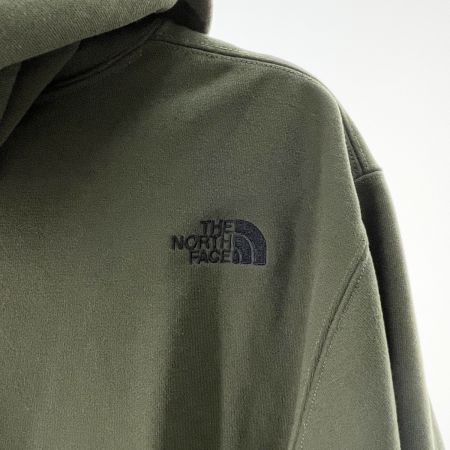  THE NORTH FACE ザノースフェイス メンズ パーカー ボックスロゴ サイズM NT62001A カーキ