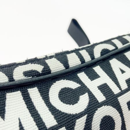  MICHAEL KORS マイケルコース ショルダーバッグ ホワイト x ブラック