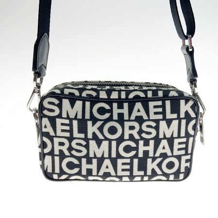  MICHAEL KORS マイケルコース ショルダーバッグ ホワイト x ブラック
