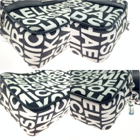  MICHAEL KORS マイケルコース ショルダーバッグ ホワイト x ブラック