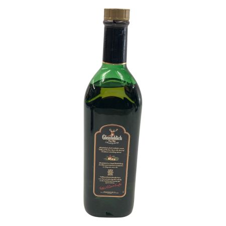  Glenfiddich グレンフィディック Pure Malt ピュアモルト スコッチ ウィスキー 750ml 43% 未開栓